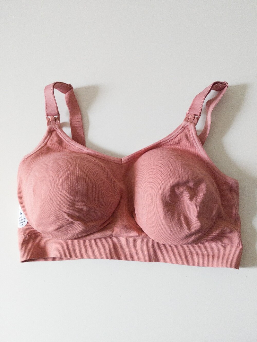Bravado Designs Body Silk Seamless Full Cup Nursing Bra Rose Pink Medium